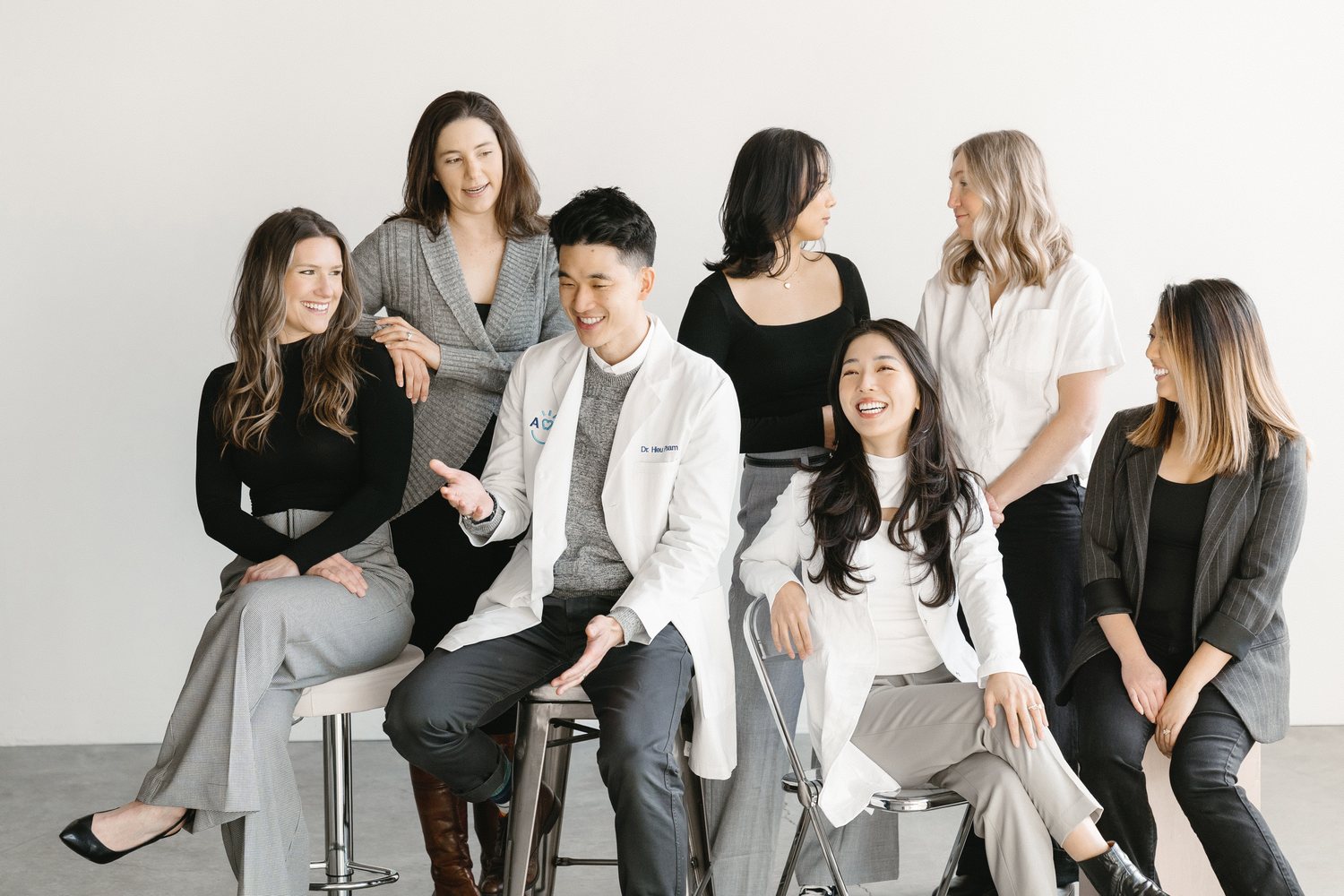 Dr. Hieu with the Atlas Dental team