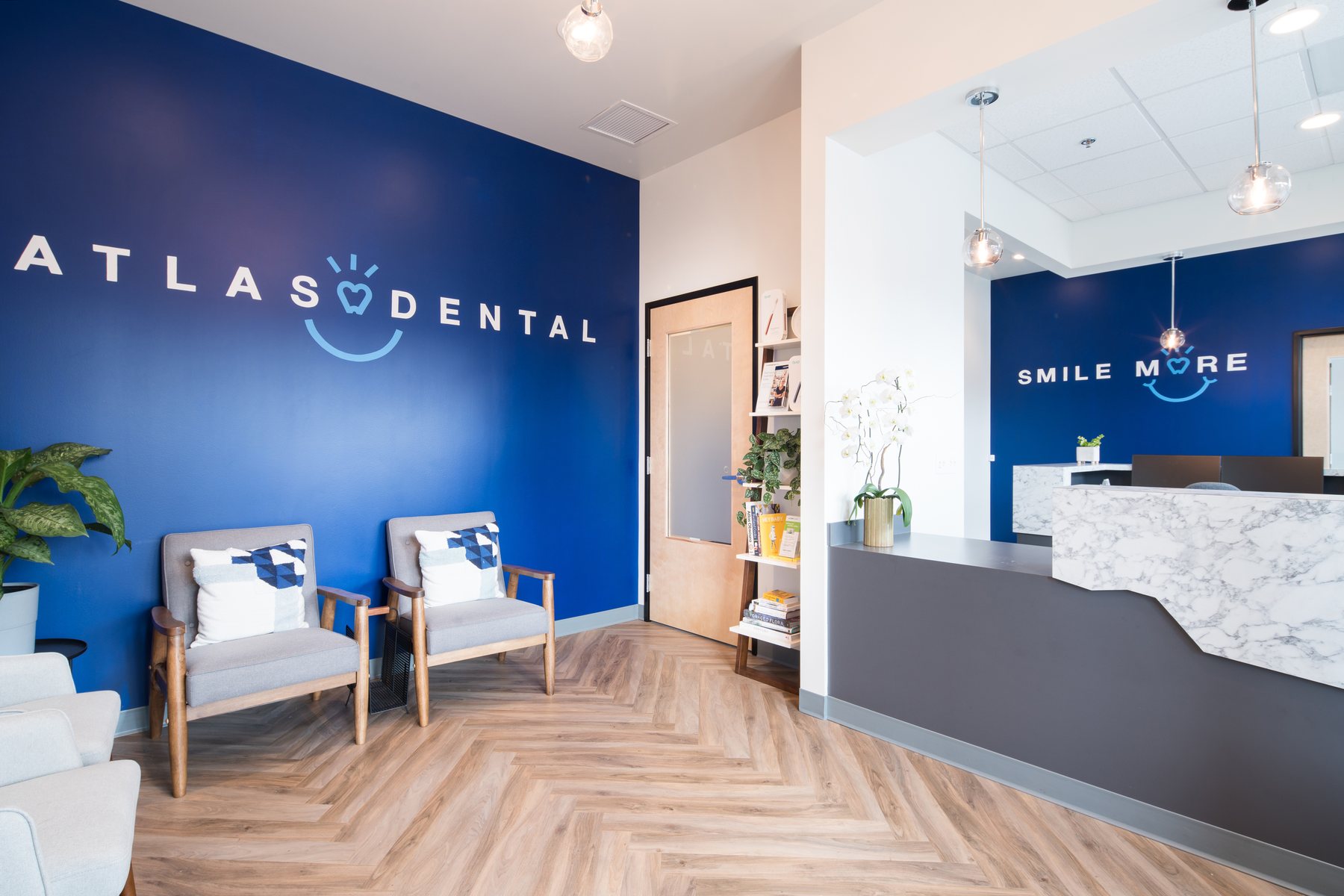 Atlas Dental lobby in SE Portland